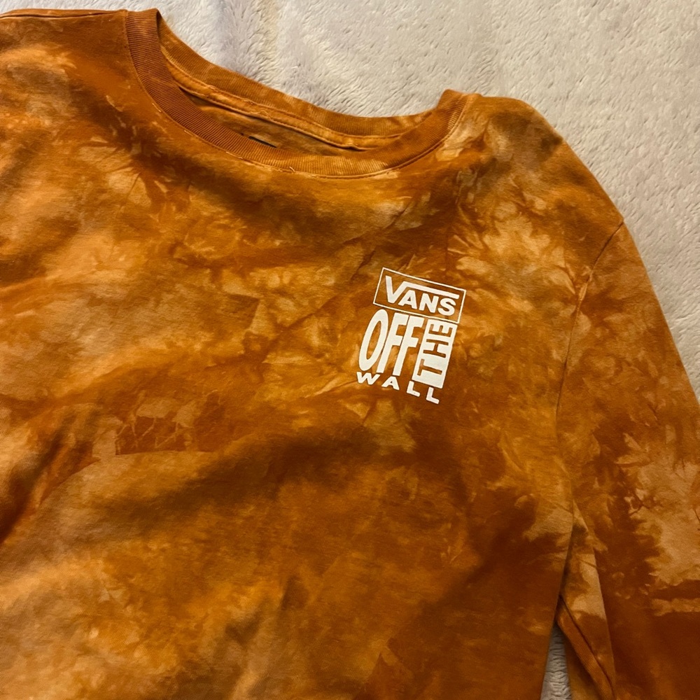 Tie Dye Vans Long Sleeve shirt